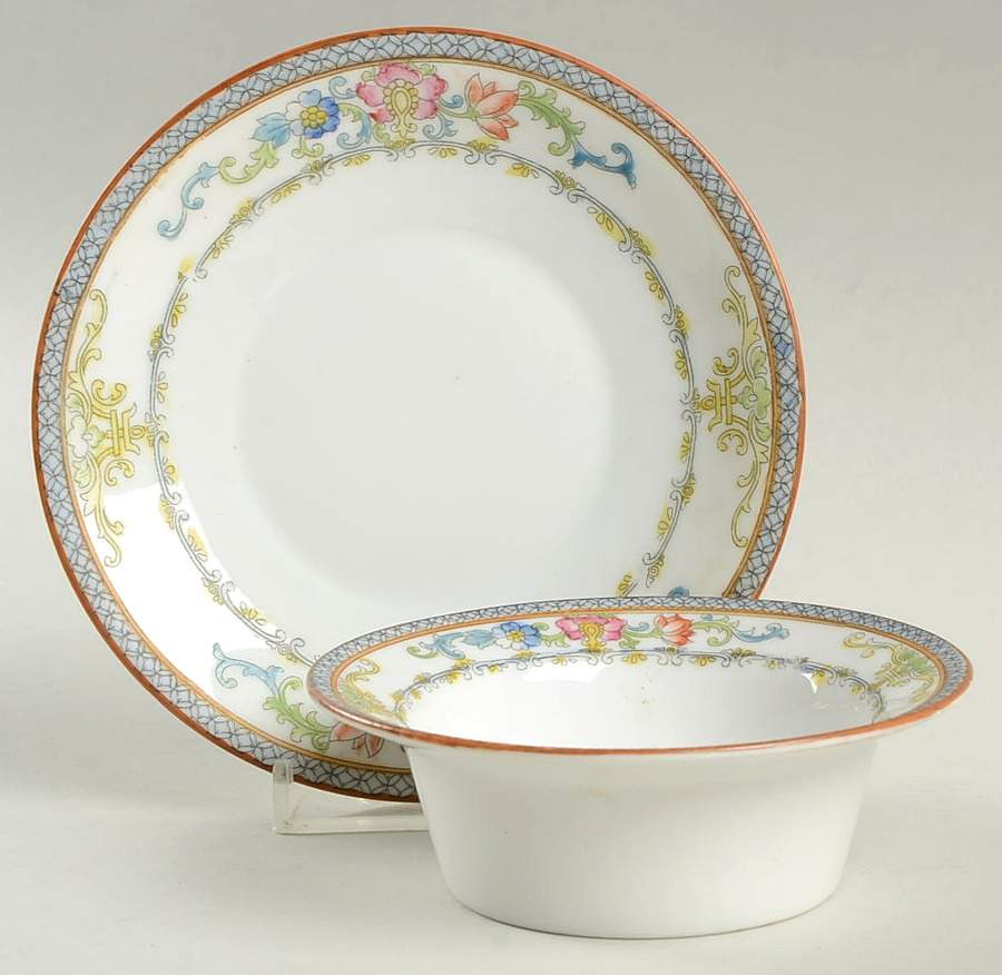 The Kiva (Pale Blue) Ramekin & Saucer Set by Noritake-1