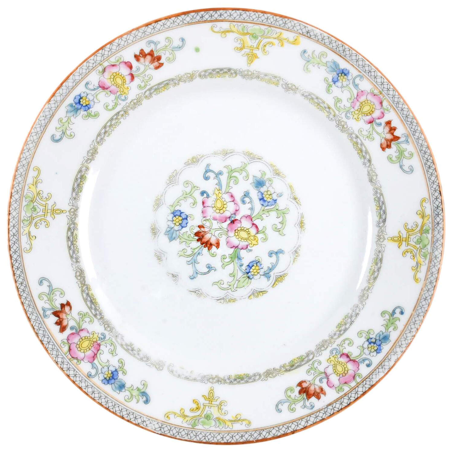 The Kiva (Pale Blue) Luncheon Plate by Noritake-1