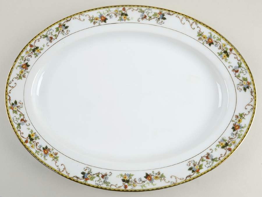 Knollwood 13" Oval Serving Platter by Noritake-1