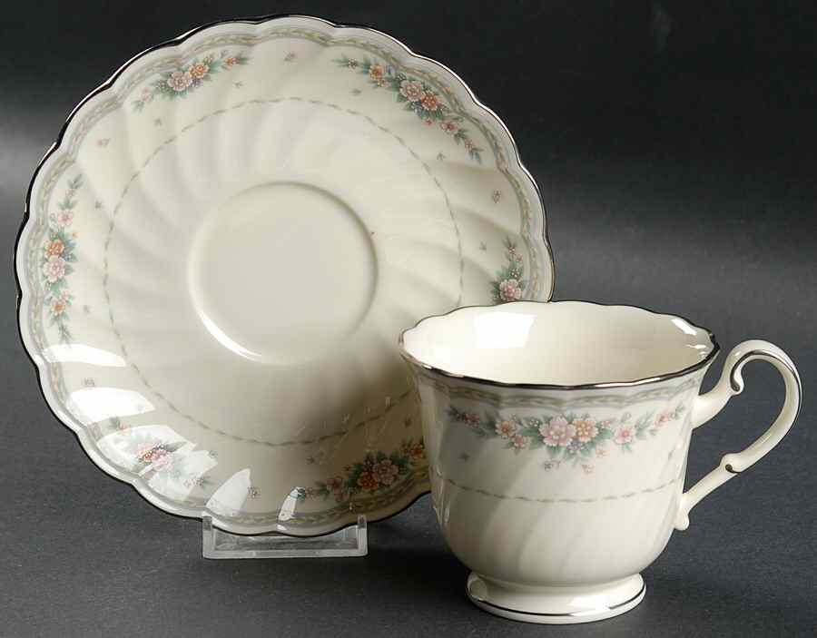 Knottinghill Footed Cup & Saucer Set by Noritake-1