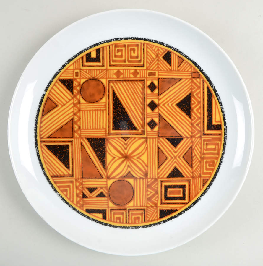 Kontiki 12" Chop Plate (Round Platter) by Noritake-1
