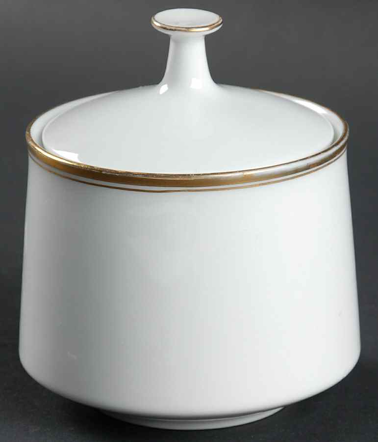 Kristin Sugar Bowl & Lid by Noritake-1