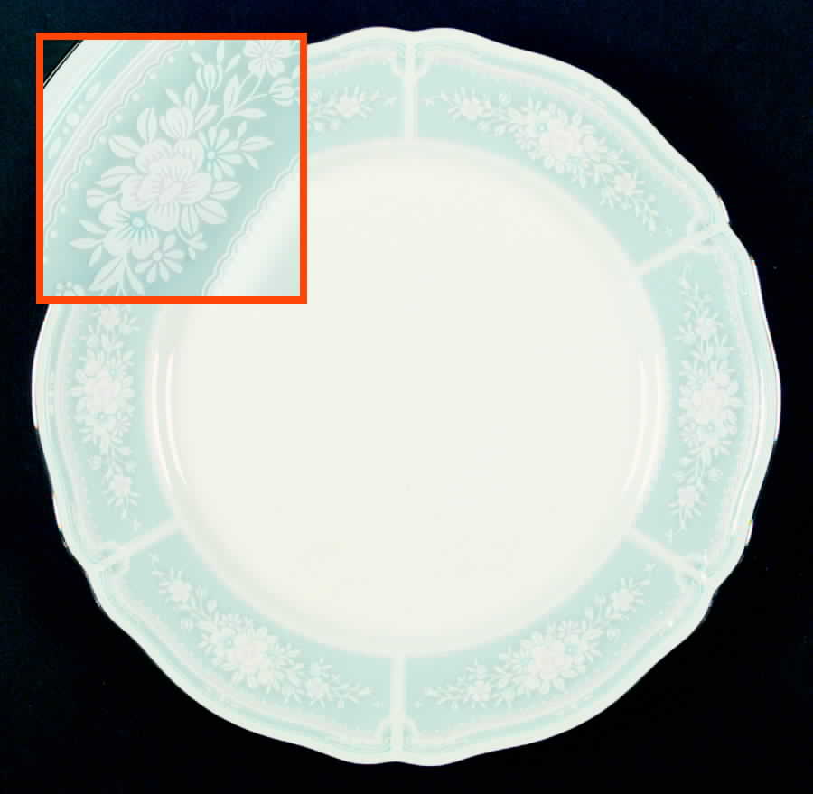 Lacewood Dinner Plate by Noritake-1