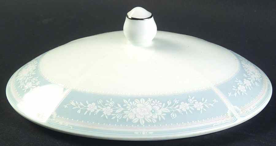 Lacewood Lid for Oval Vegetable by Noritake-1