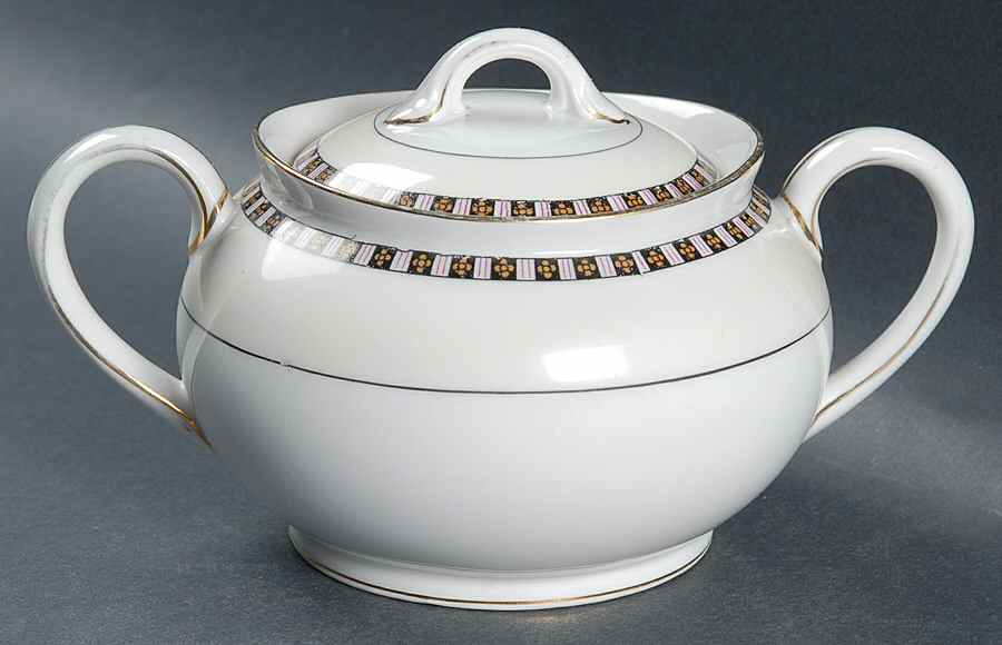 Lafayette Sugar Bowl & Lid by Noritake-1