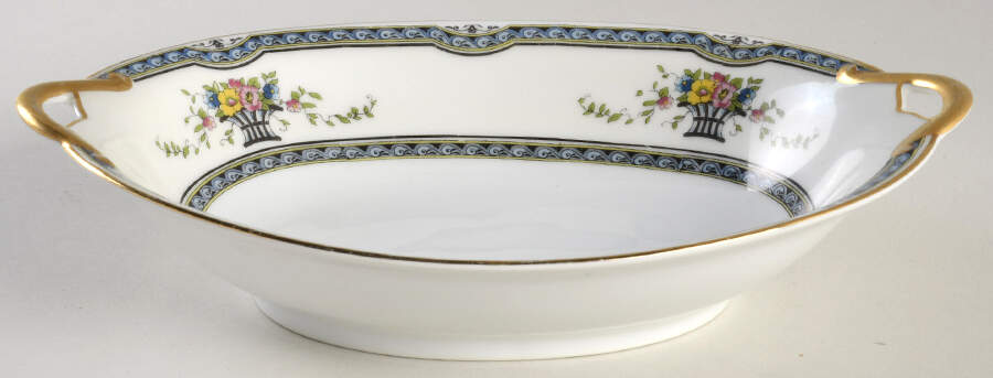 Lafleur 9" Oval Vegetable Bowl by Noritake-1
