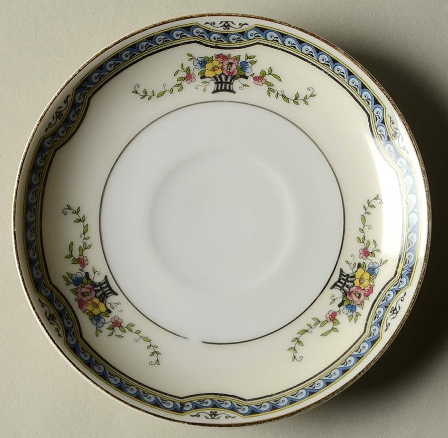 Lafleur Saucer for Bouillon Cup by Noritake-1