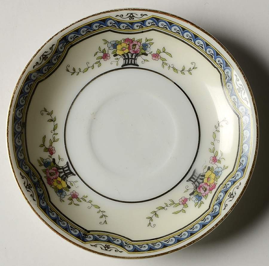 Lafleur Saucer for Demitasse Cup by Noritake-1