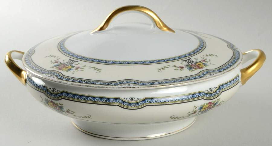 Lafleur Round Covered Vegetable by Noritake-1