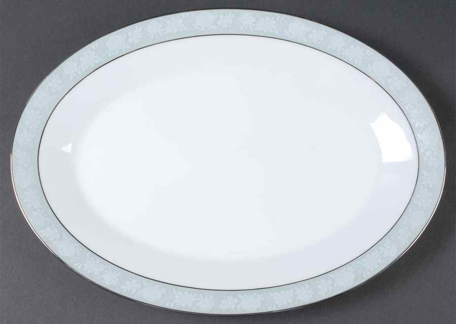 Lamita 14" Oval Serving Platter by Noritake-1