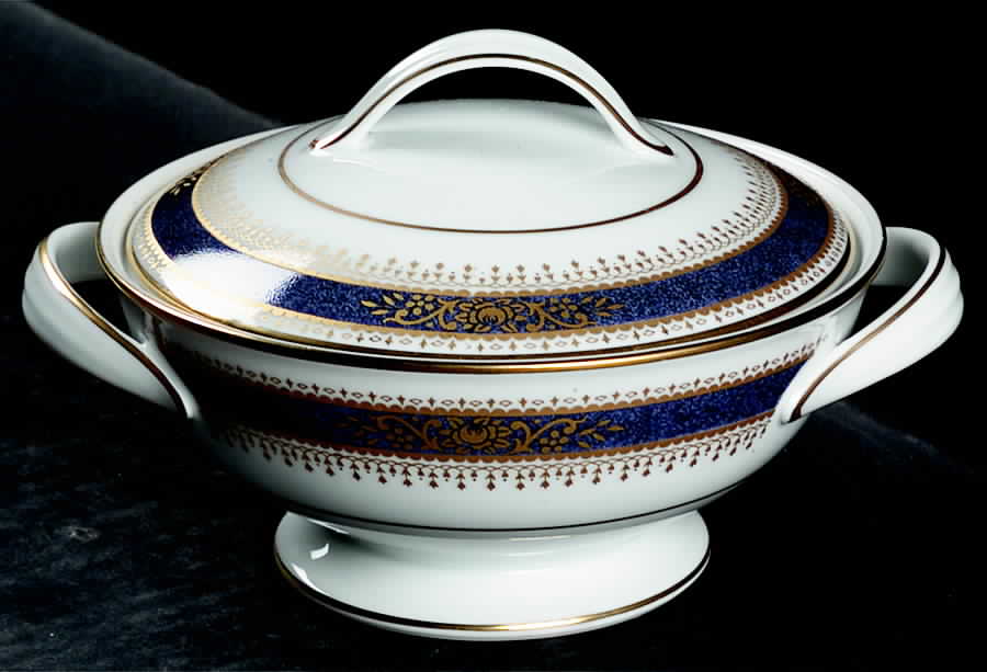 Lamarre Sugar Bowl & Lid by Noritake-1