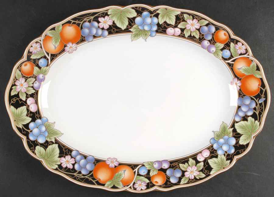 La Madeleine 16" Oval Serving Platter by Noritake-1