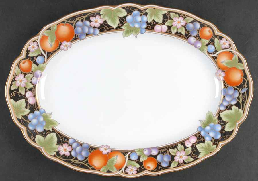 La Madeleine 14" Oval Serving Platter by Noritake-1