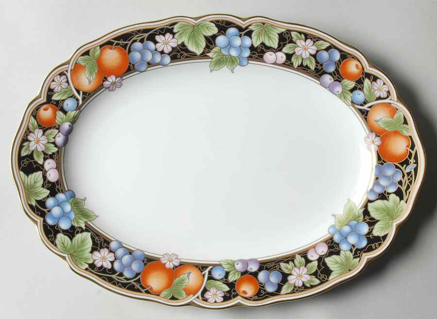 La Madeleine 12" Oval Serving Platter by Noritake-1