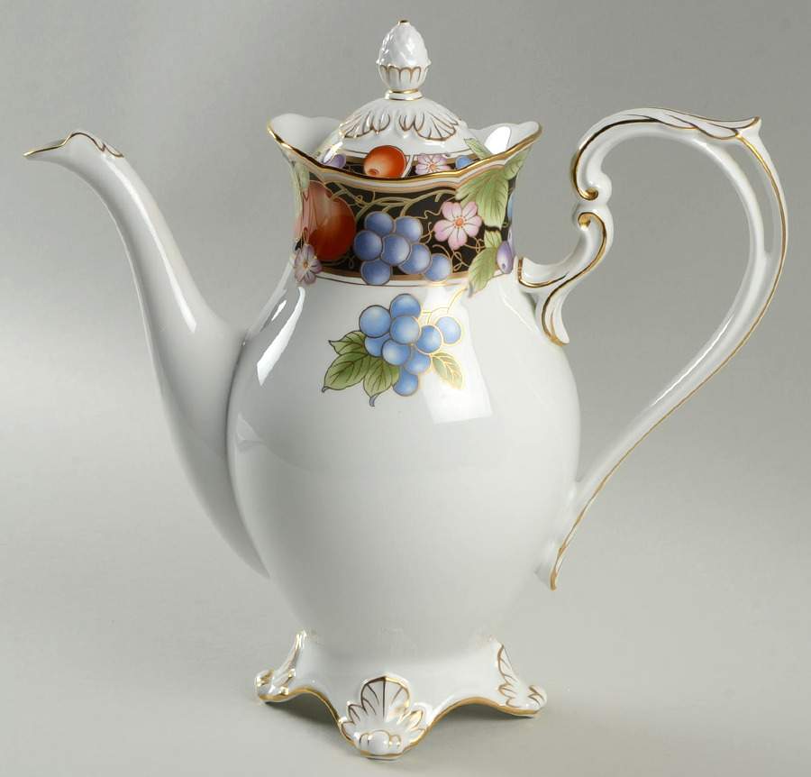 La Madeleine Coffee Pot & Lid by Noritake-1