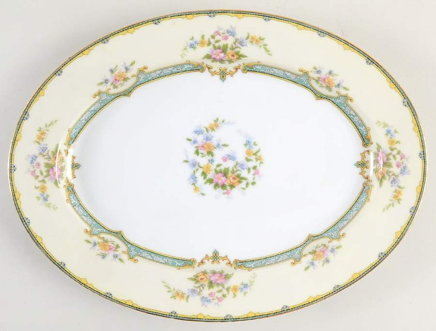 Lamara 11" Oval Serving Platter by Noritake-1
