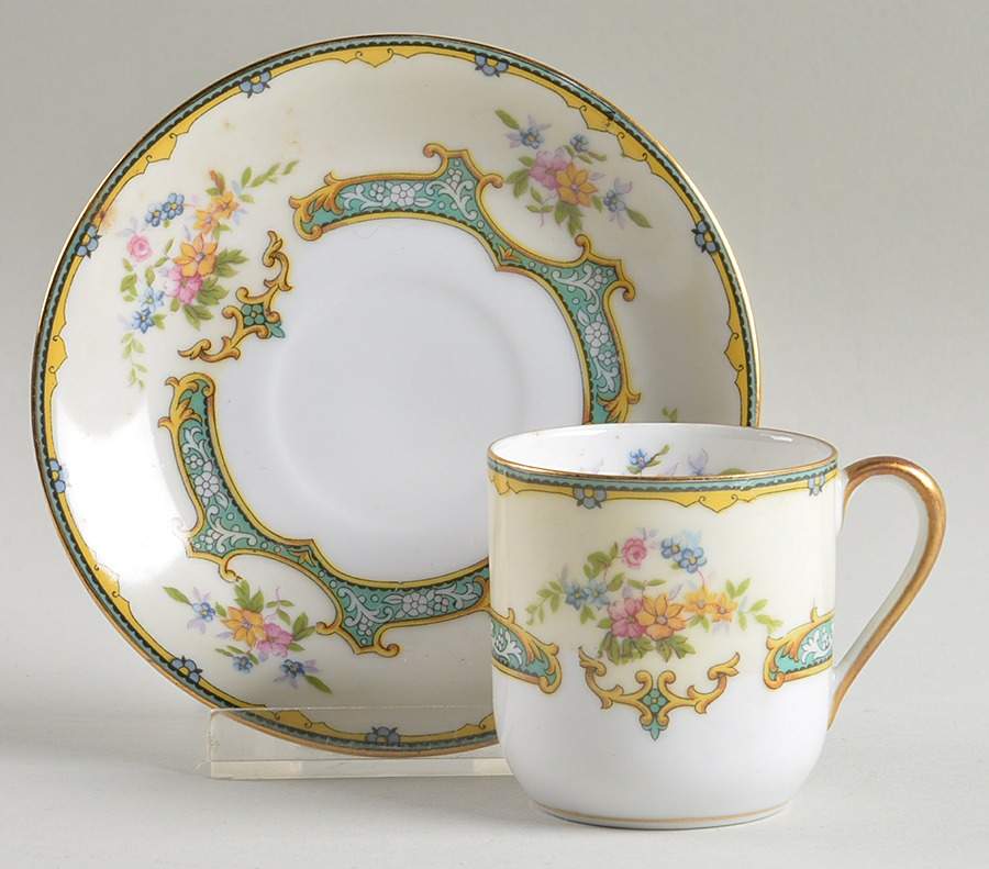 Lamara Flat Demitasse Cup & Saucer Set by Noritake-1