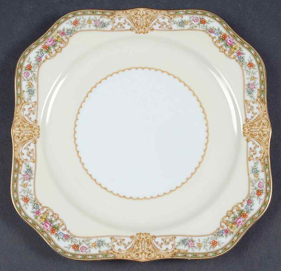Lambeth Square Salad Plate by Noritake-1