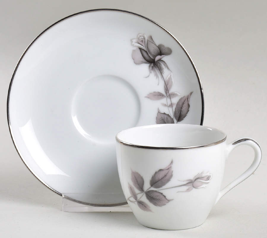 L'Amor Flat Demitasse Cup & Saucer Set by Noritake-1