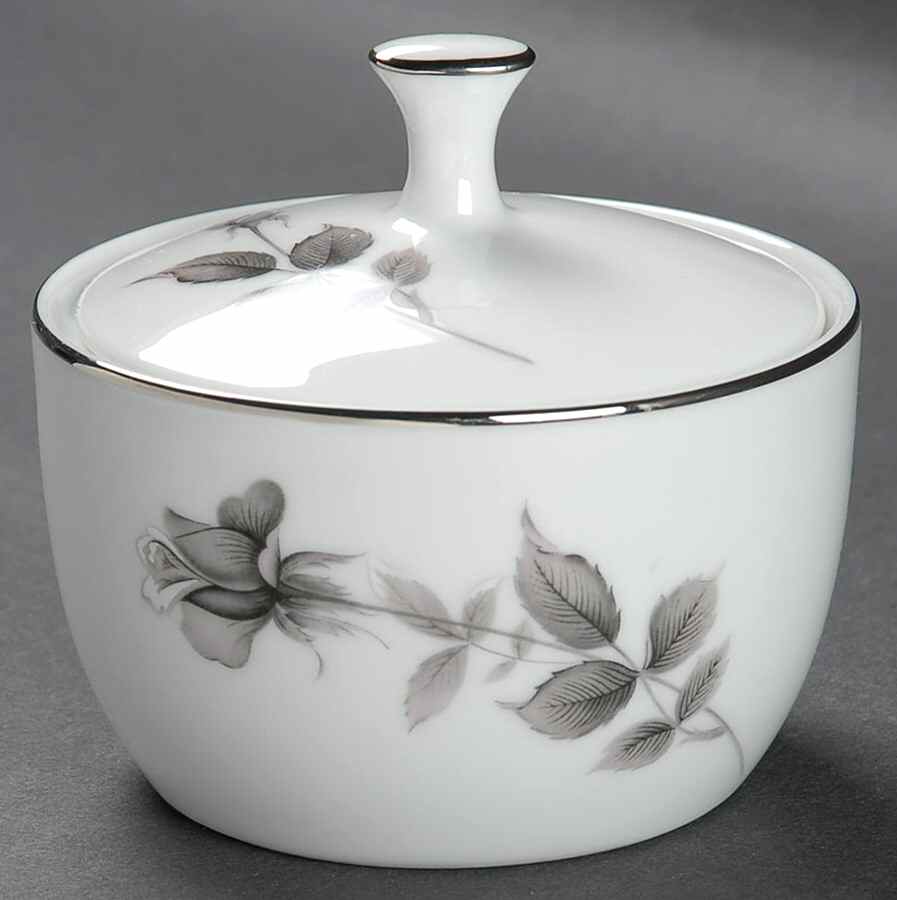 L'Amor Sugar Bowl & Lid by Noritake-1