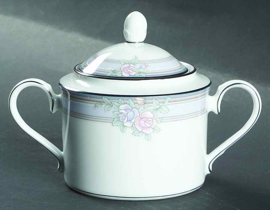 Lancashire Sugar Bowl & Lid by Noritake-1
