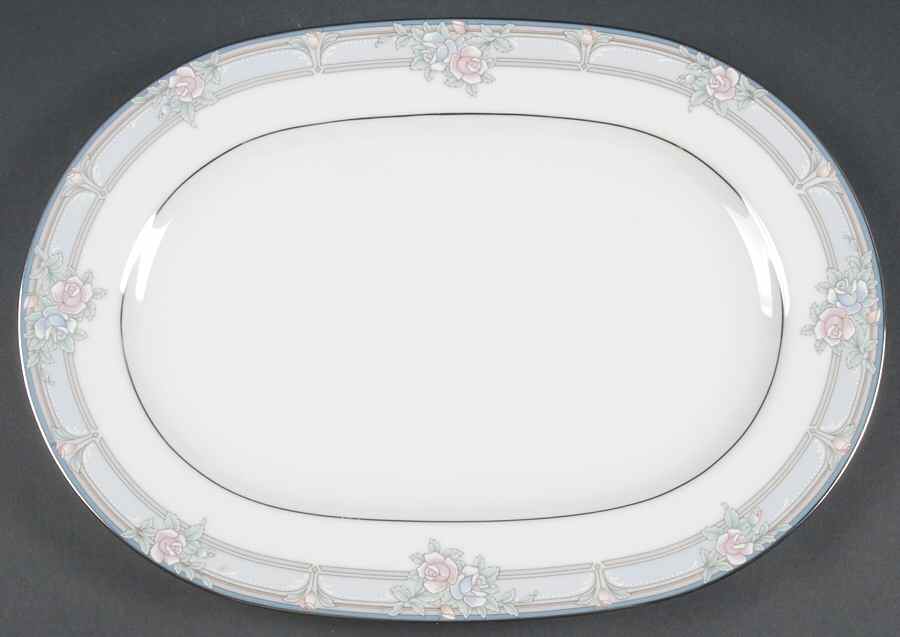 Lancashire 13" Oval Serving Platter by Noritake-1