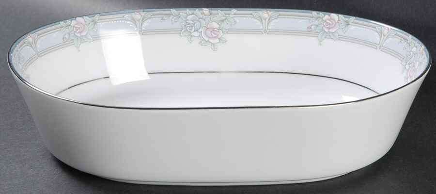 Lancashire 9" Oval Vegetable Bowl by Noritake-1