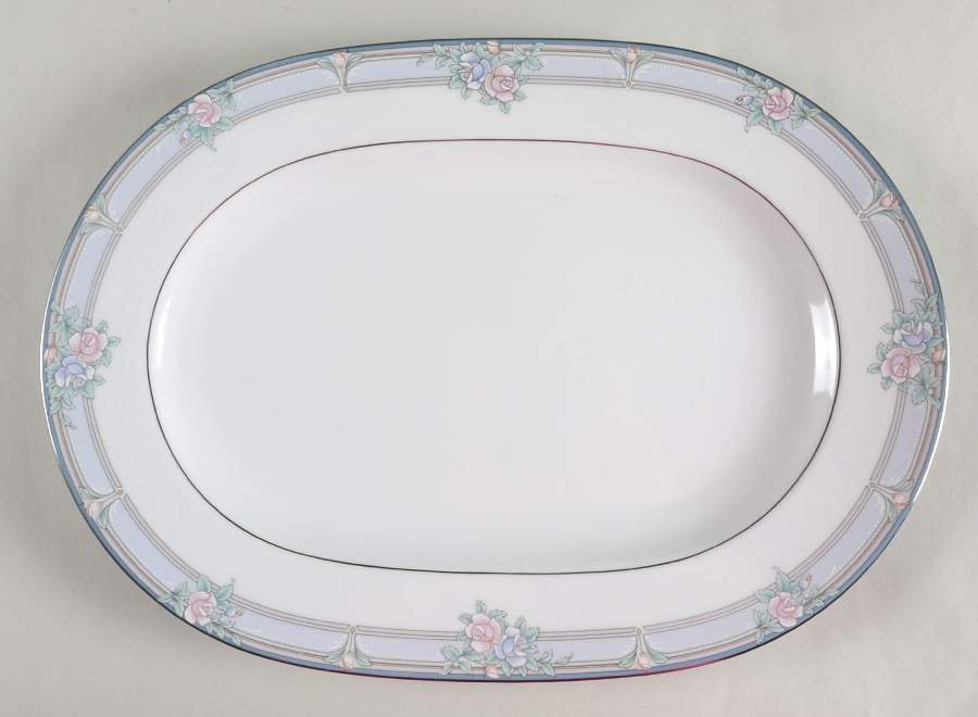 Lancashire 16" Oval Serving Platter by Noritake-1