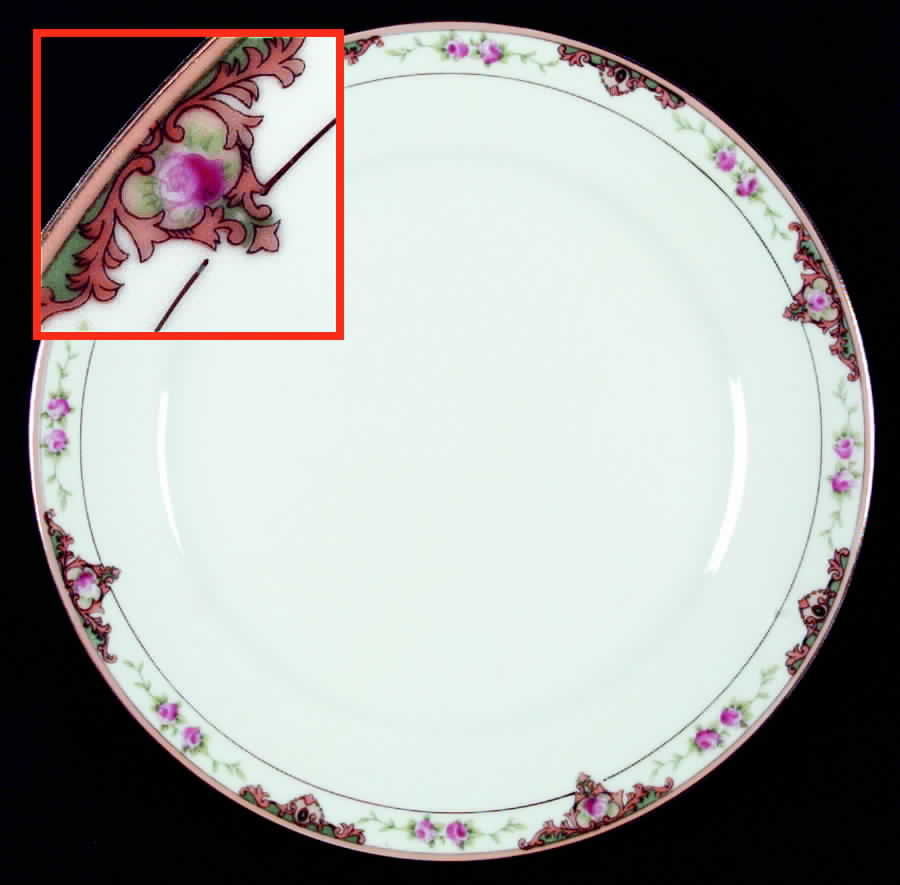 Lancashire (Gold, 1920's) Dinner Plate by Noritake-1