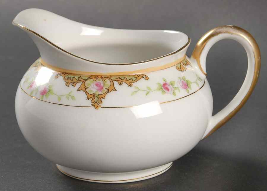 Lancashire (Gold, 1920's) Creamer by Noritake-1