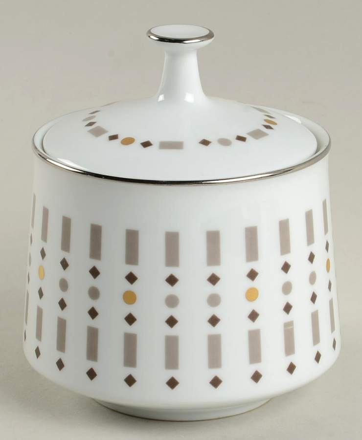 Lancelot Sugar Bowl & Lid by Noritake-1
