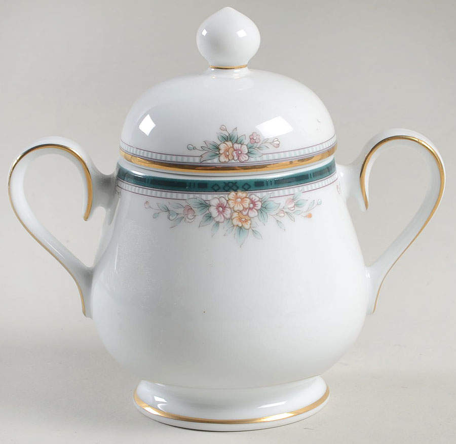 Landon Sugar Bowl & Lid by Noritake-1