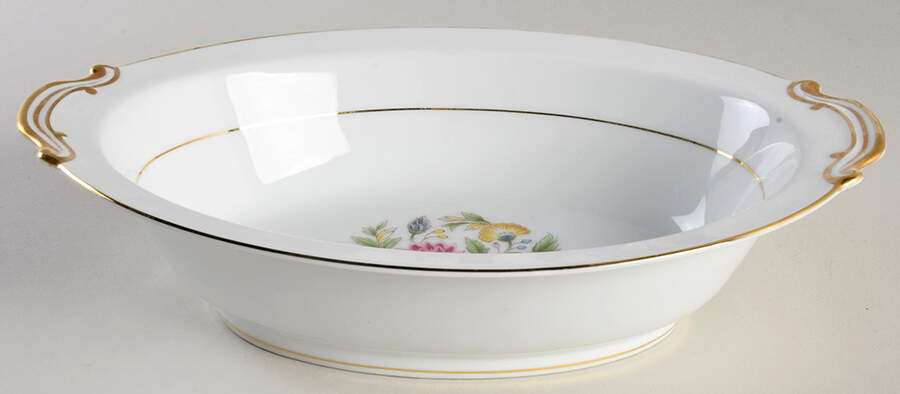 Langdon 10" Oval Vegetable Bowl by Noritake-1