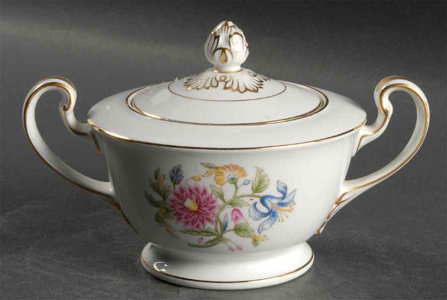 Langdon Sugar Bowl & Lid by Noritake-1