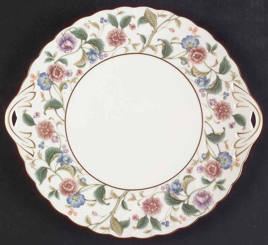 La Prada Handled Cake Plate by Noritake-1