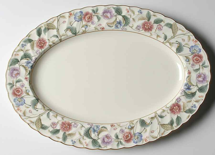 La Prada 16" Oval Serving Platter by Noritake-1
