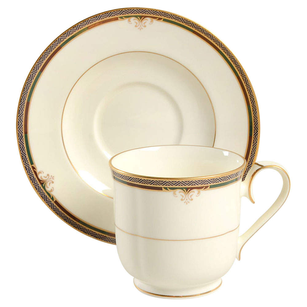 Lady Quentin Footed Cup & Saucer Set by Noritake-1