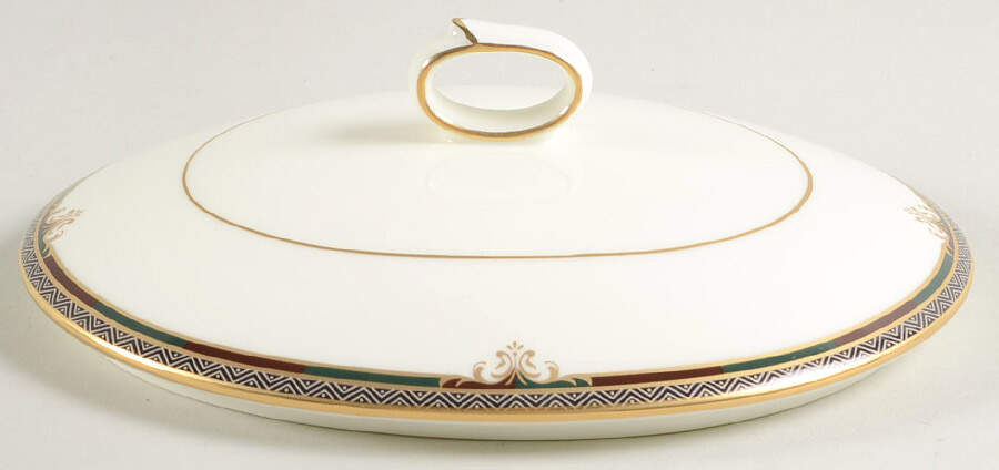 Lady Quentin Lid for Oval Vegetable by Noritake-1