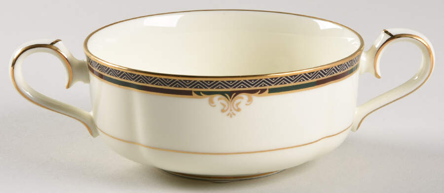 Lady Quentin Flat Cream Soup Bowl by Noritake-1