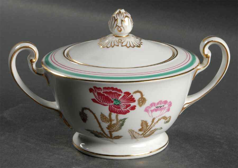 Laraine Sugar Bowl & Lid by Noritake-1