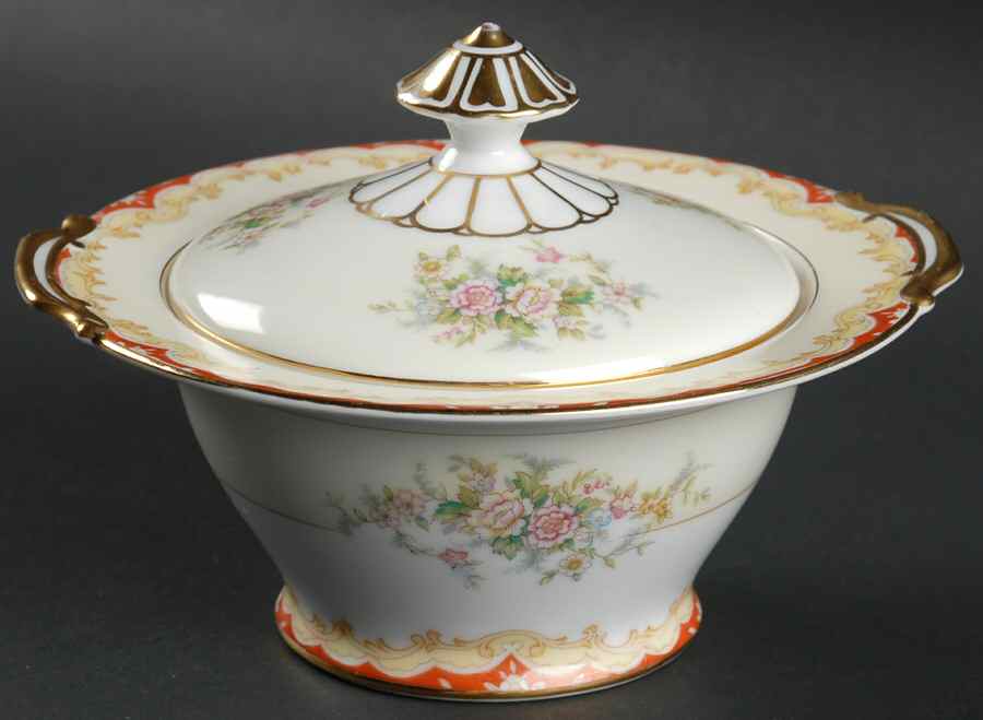 Lares Sugar Bowl & Lid by Noritake-1