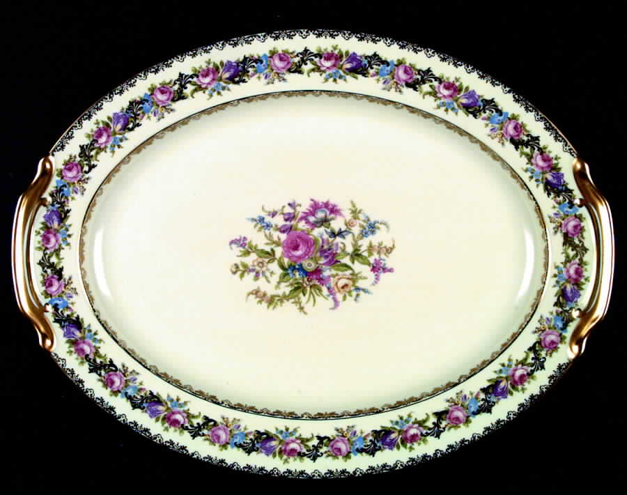 Lady Rose 13" Oval Serving Platter by Noritake-1