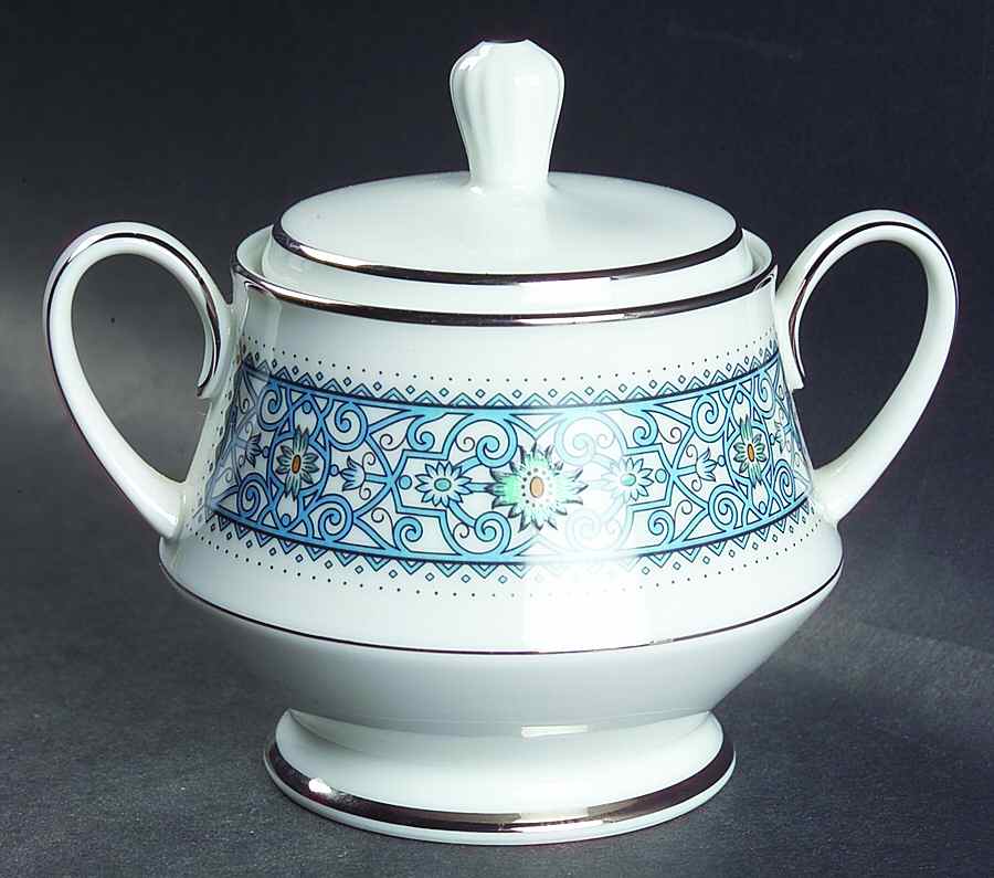 Larue Sugar Bowl & Lid by Noritake-1