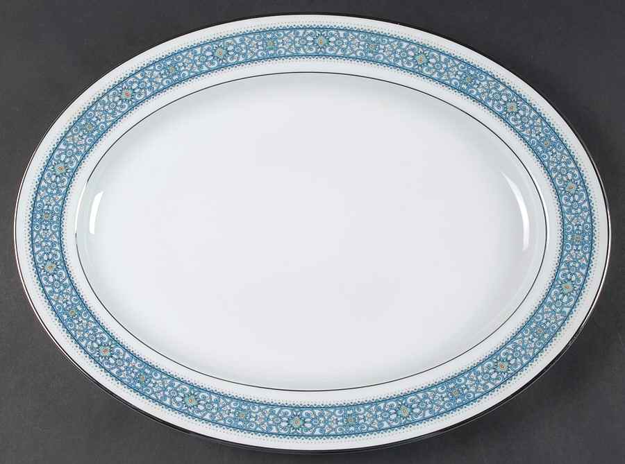Larue 16" Oval Serving Platter by Noritake-1