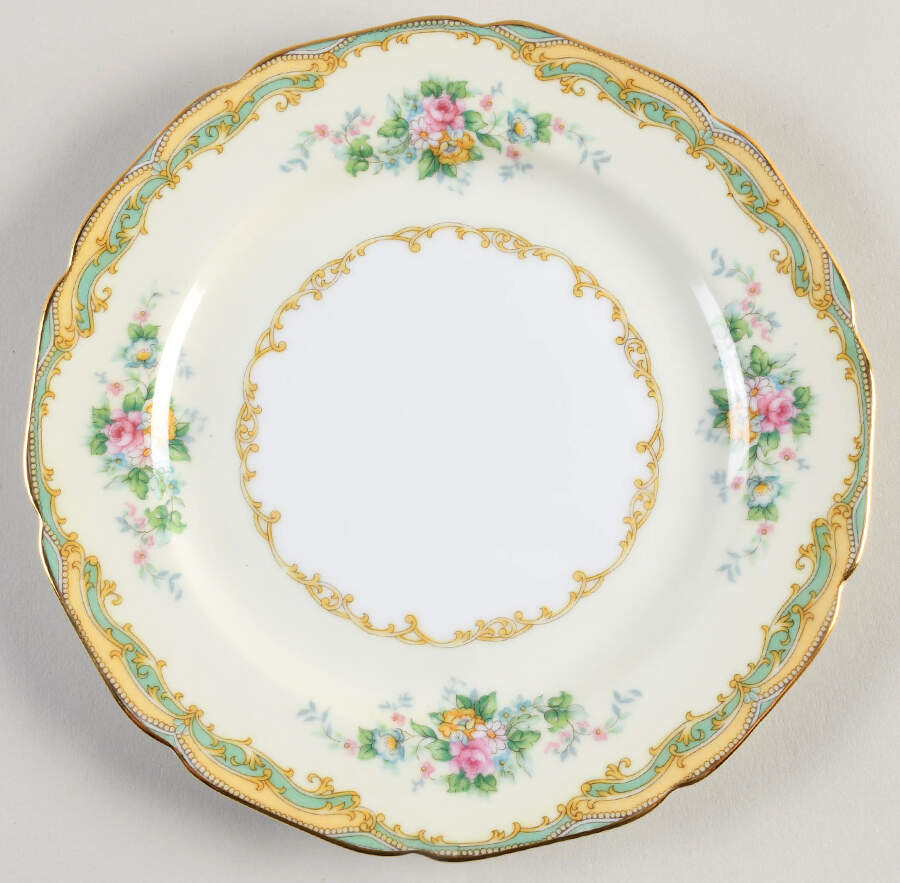 Larue (Gold Trim) Salad Plate by Noritake-1