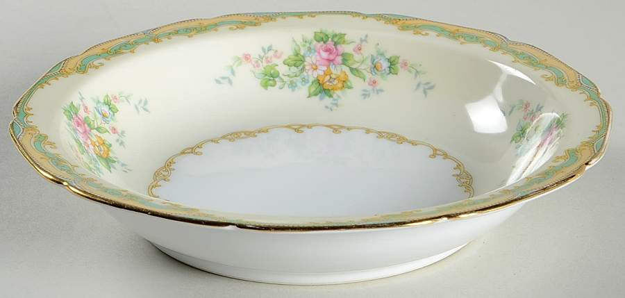 Larue (Gold Trim) Rim Soup Bowl by Noritake-1