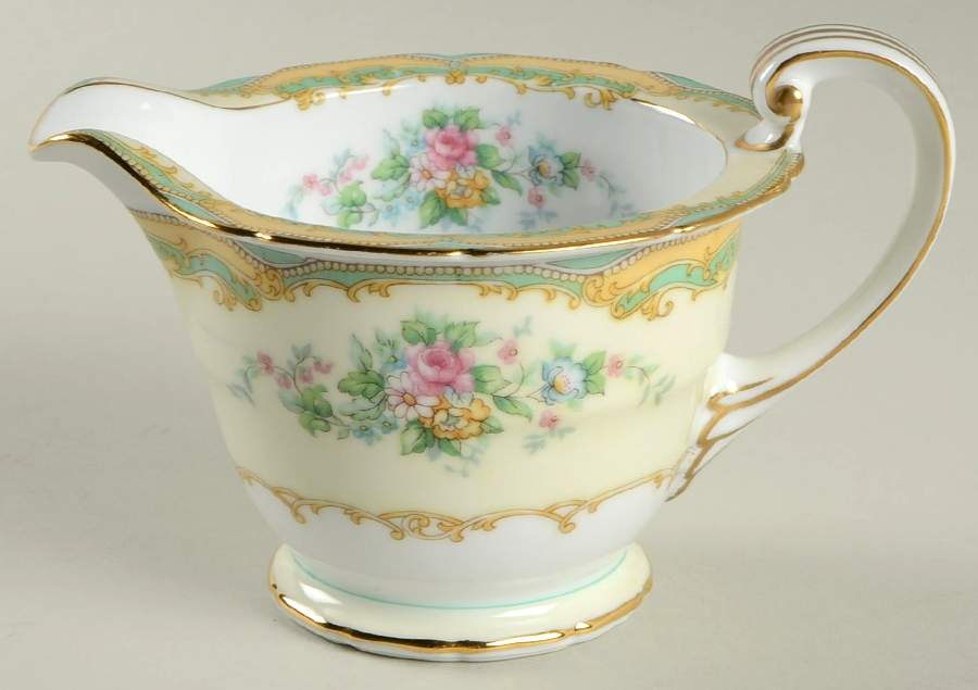 Larue (Gold Trim) Creamer by Noritake-1