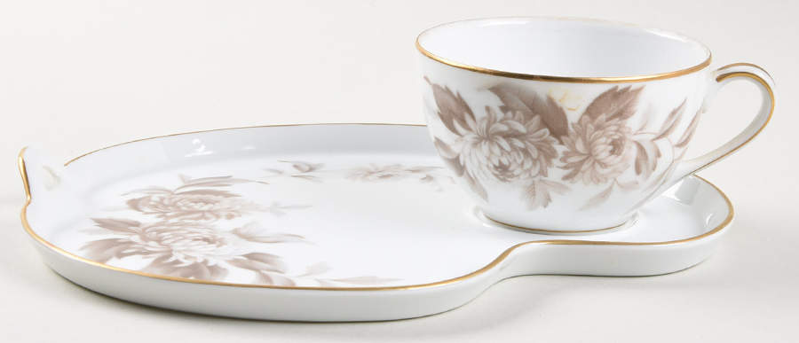 Lasalle Snack Plate & Cup Set by Noritake-1