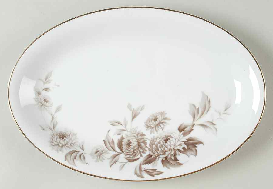 Lasalle 12" Oval Serving Platter by Noritake-1