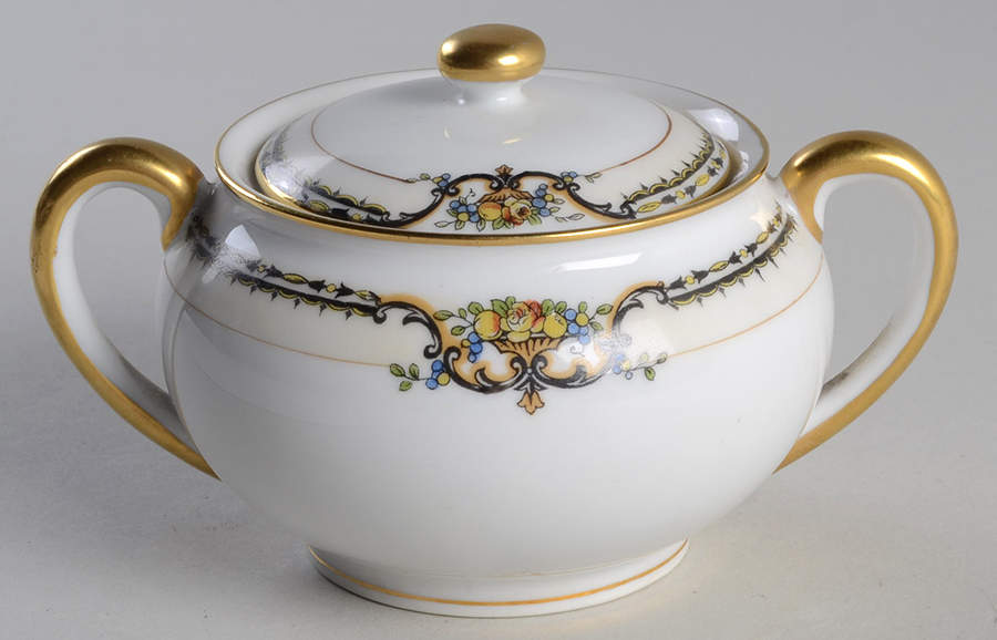 Lasalle Mini Sugar Bowl & Lid by Noritake-1
